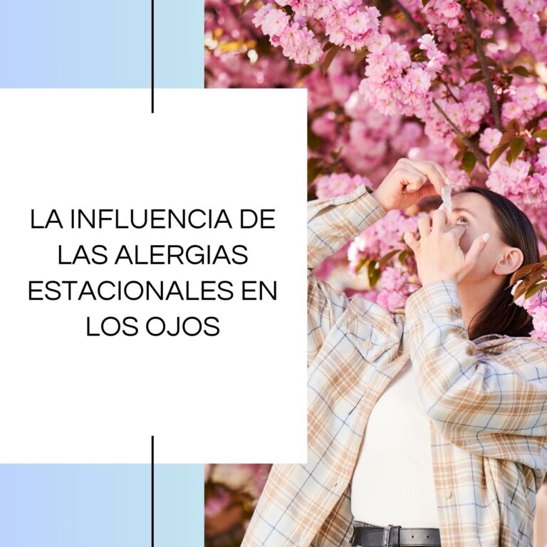 La influencia de las alergias estacionales en los ojos
