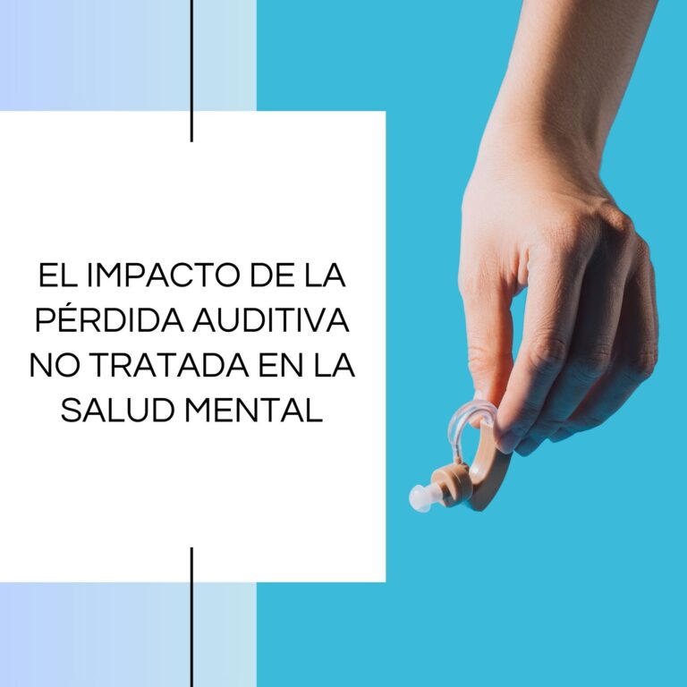 El impacto de la pérdida auditiva no tratada en la salud mental