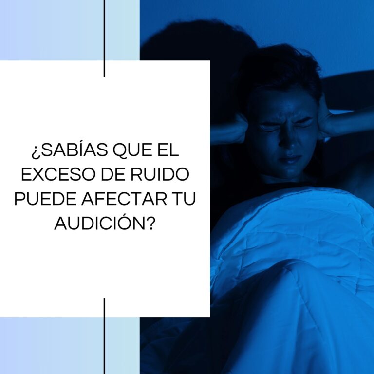 ¿Sabías que el exceso de ruido puede afectar tu audición?