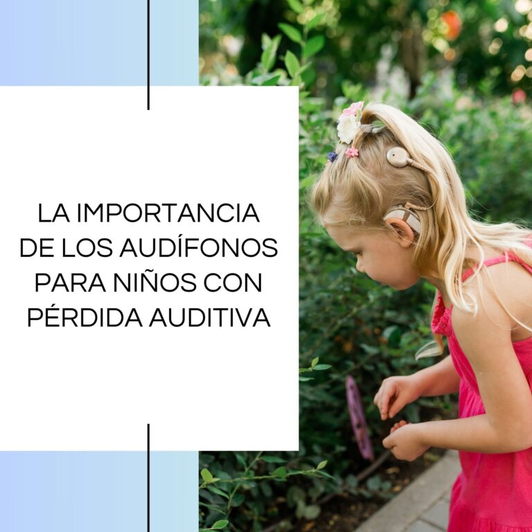 La importancia de los audífonos para niños con pérdida auditiva