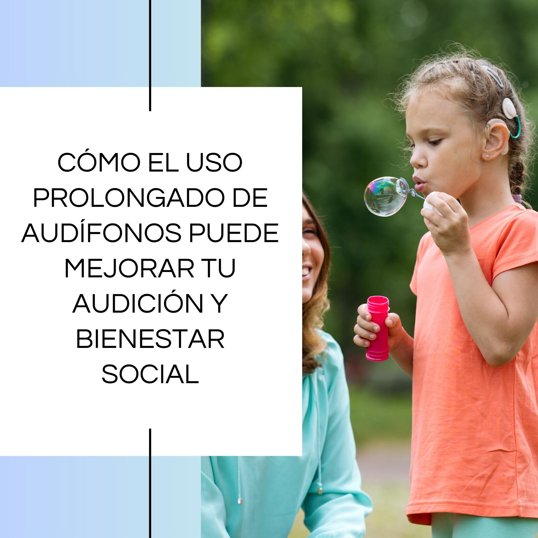 Cómo el uso prolongado de audífonos puede mejorar tu audición
