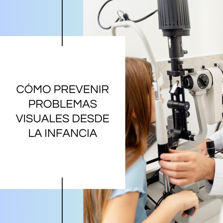 Cómo prevenir problemas visuales desde la infancia